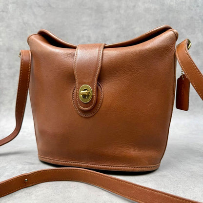 Old Coach Nottingham Turnlock Shoulder Bag 9948 #QY3NMB