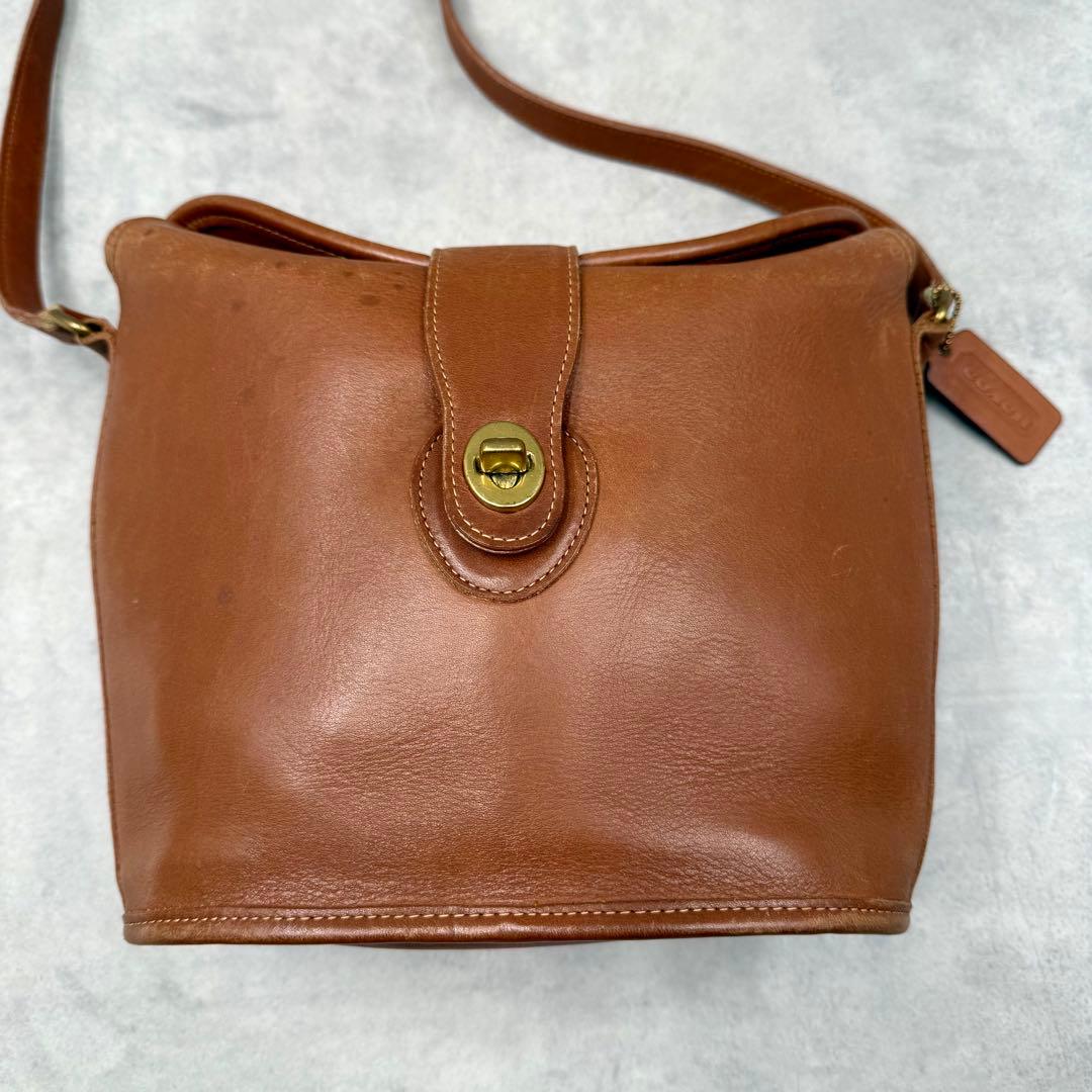 Old Coach Nottingham Turnlock Shoulder Bag 9948 #QY3NMB