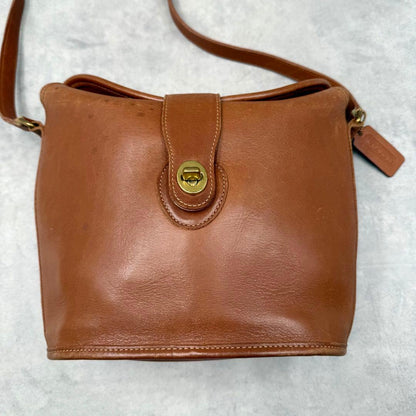 Old Coach Nottingham Turnlock Shoulder Bag 9948 #QY3NMB