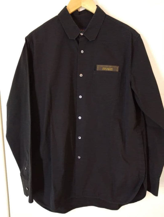 LOUIS VUITTON Side Slit Oversized DND Shirt LOUIS VUITTON #QYHSQ1