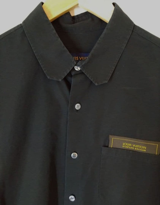 LOUIS VUITTON Side Slit Oversized DND Shirt LOUIS VUITTON #QYHSQ1