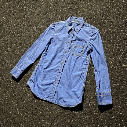 PRADA 15ss archive stitch shirt #QY7AGX