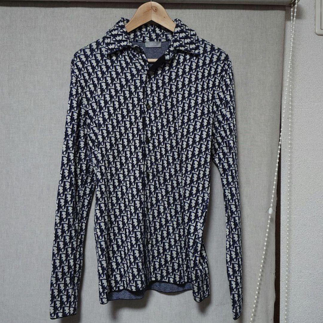 Dior Oblique Shirt Jacket Pants Coat Denim Blouson Down Knit #QYI0A6