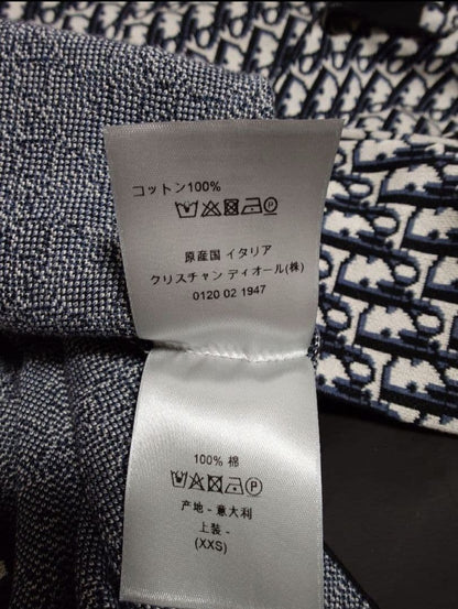 Dior Oblique Shirt Jacket Pants Coat Denim Blouson Down Knit #QYI0A6