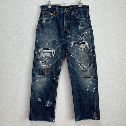 Special Atmosphere Demon Beard 90's Levi's 501 Denim W33 #PC38V4