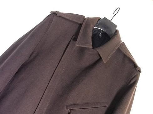 Dior Homme Melton Wool Rider Jacket, Size 46, with Cotton Lining #QY8KRM