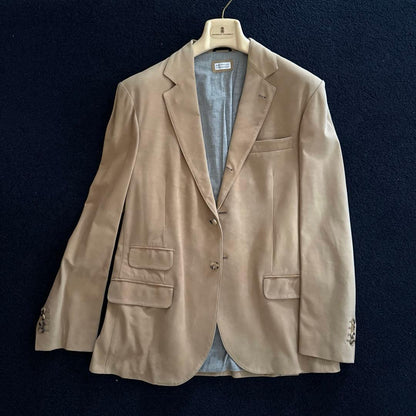 BRUNELLO CUCINELLI suede leather jacket #QYJB6L