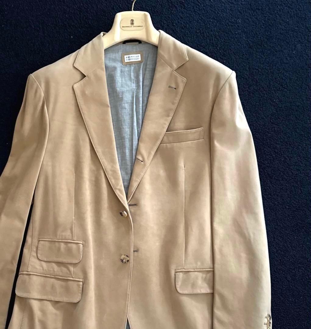 BRUNELLO CUCINELLI suede leather jacket #QYJB6L