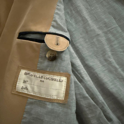 BRUNELLO CUCINELLI suede leather jacket #QYJB6L
