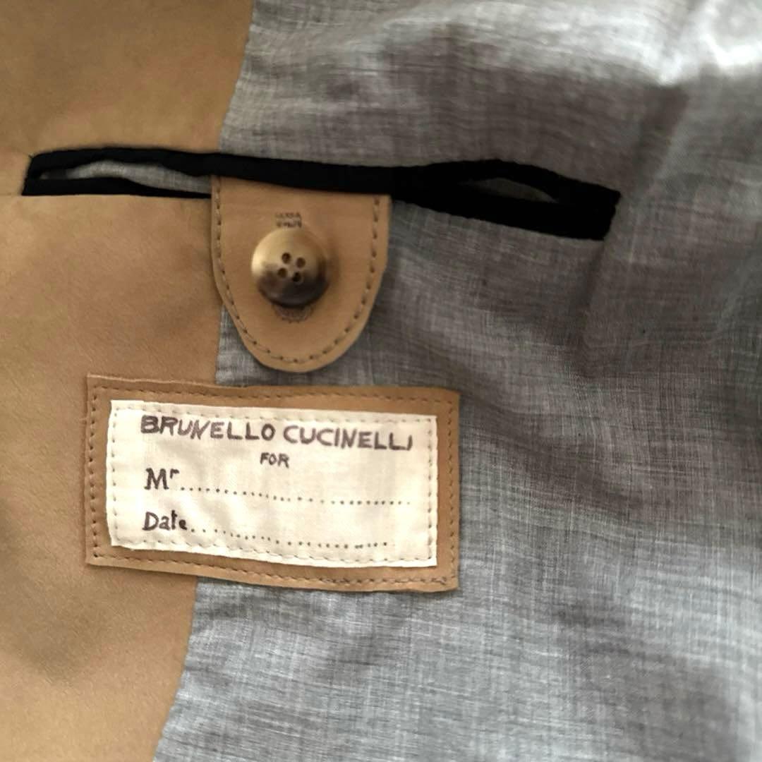BRUNELLO CUCINELLI suede leather jacket #QYJB6L