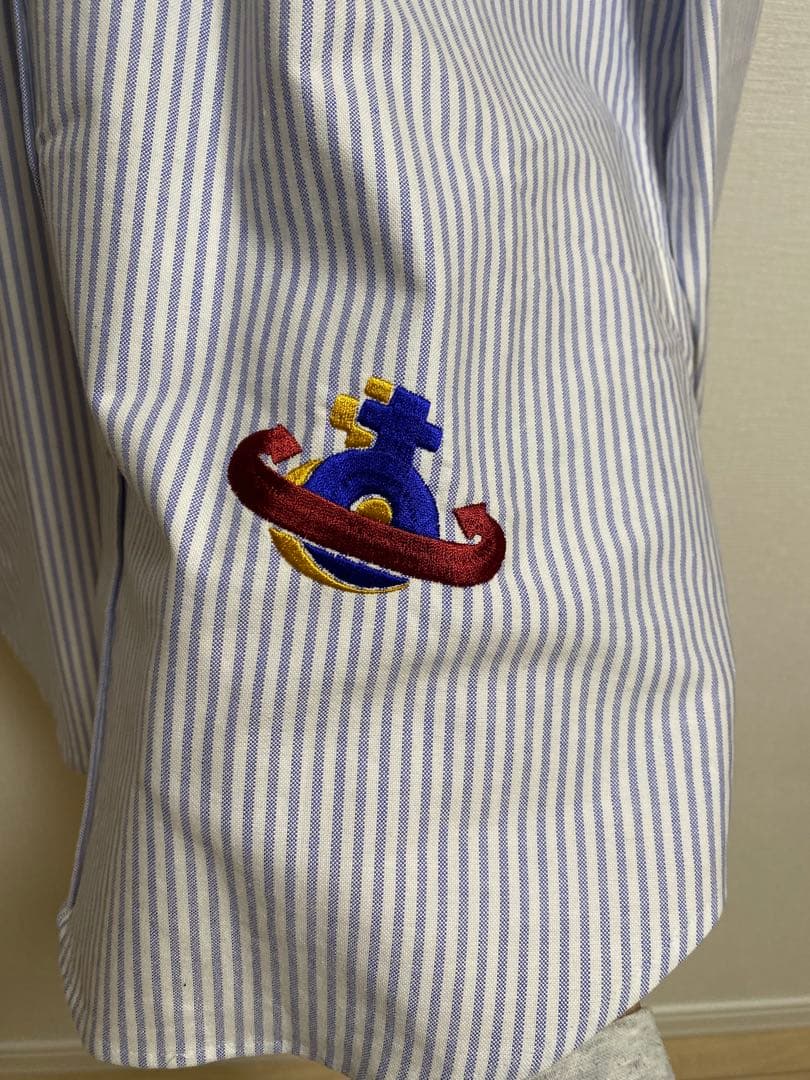 Vivienne Westwood MAN embroidered patch shirt #QYC7ZG