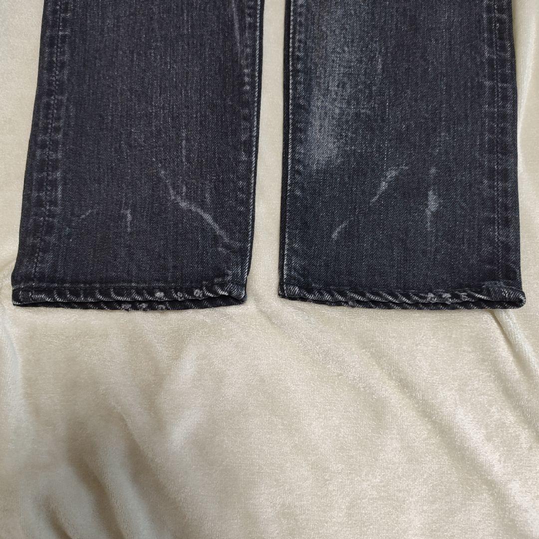 Januk and Yu Fujiwara collaboration black denim VINCENT2 red selvedge bl #QY7YID