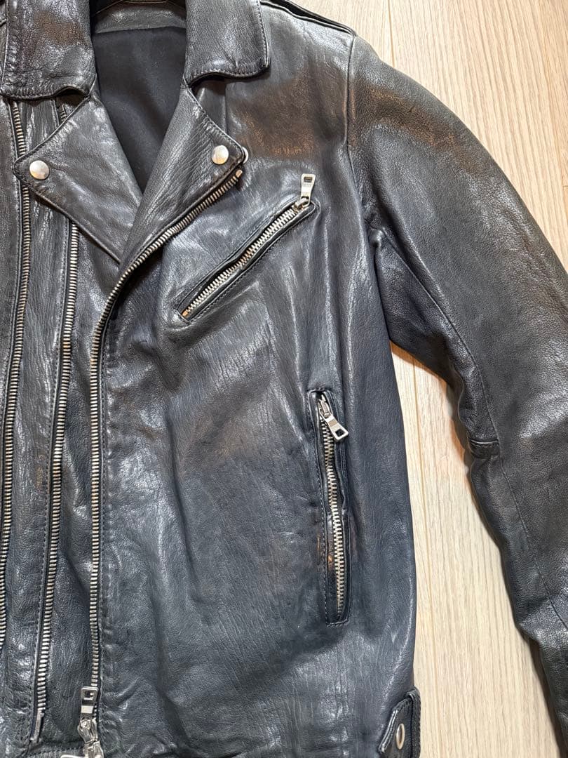Balmain leather jacket #QYBLB0