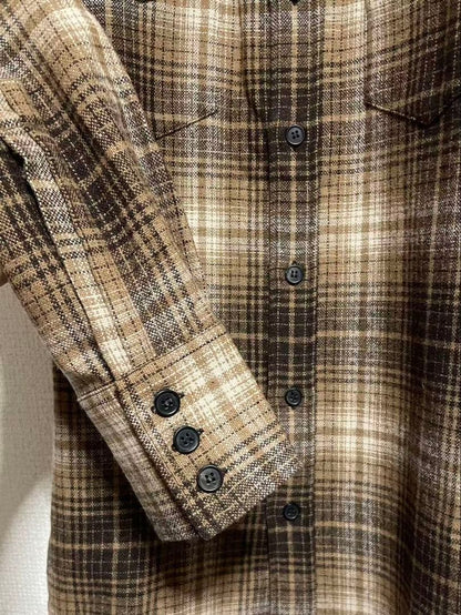 Saint Laurent 13AW Check Shirt #QYGIBZ