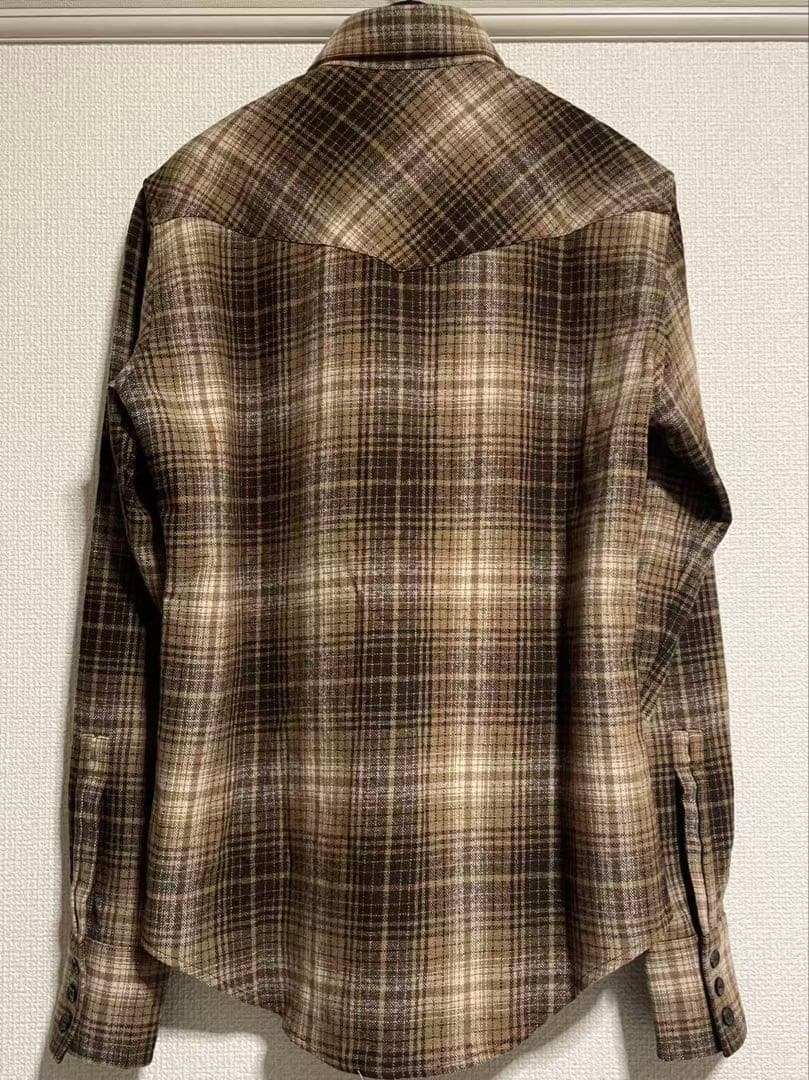 Saint Laurent 13AW Check Shirt #QYGIBZ