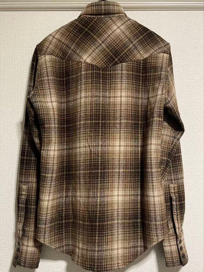 Saint Laurent 13AW Check Shirt #QYGIBZ