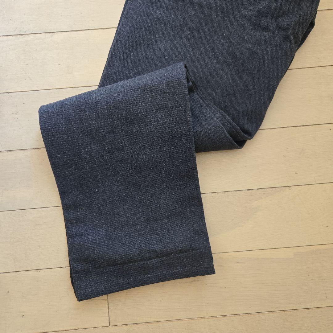 Dark Gray Straight Denim #QO1XI0