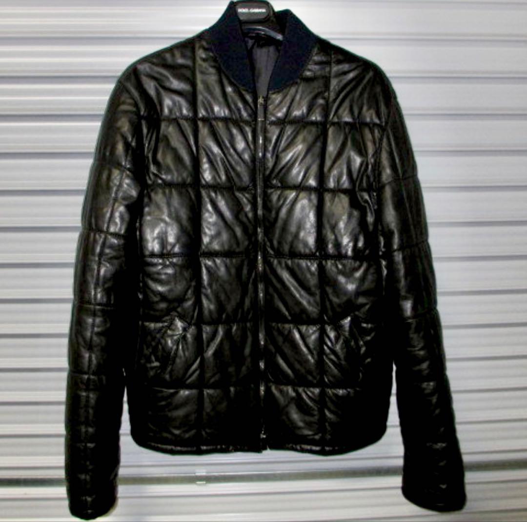 65 GUCCI Leather Down Jacket #QY5D1A