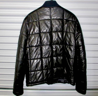 65 GUCCI Leather Down Jacket #QY5D1A