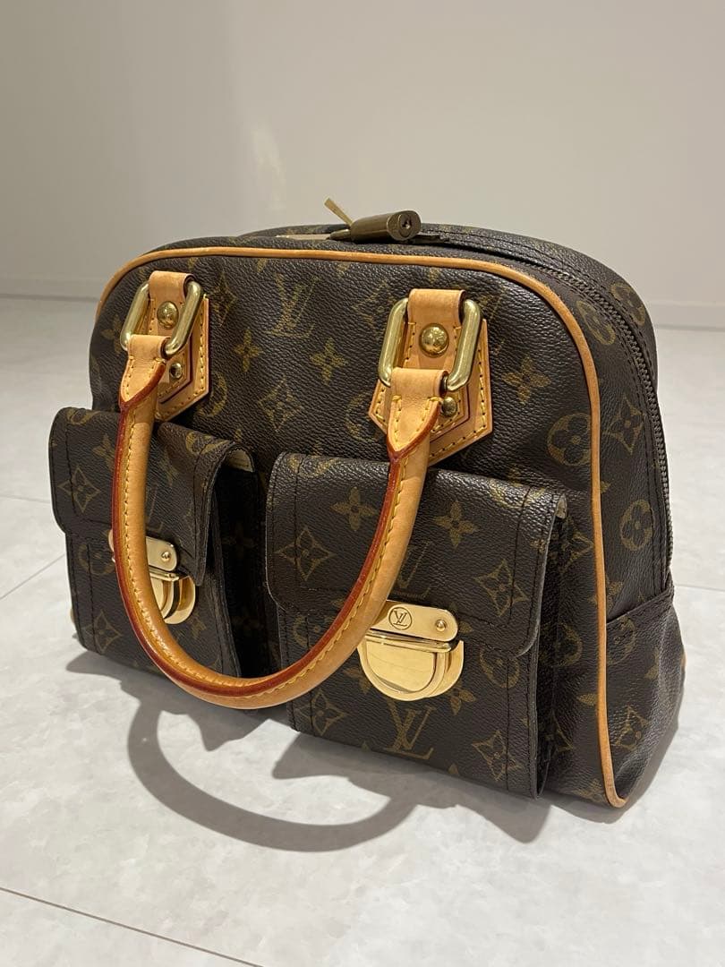 Louis Vuitton Manhattan PM M40026 Monogram Handbag #QYJJCZ