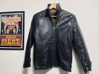 40s 50s VINTAGE LEATHER SPORTS JACKET #QYGQ2S