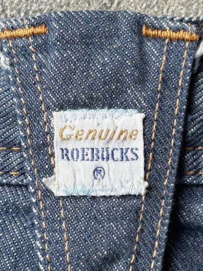 60s ROEBUCKS Blue Straight Denim Pants #PCIWRP