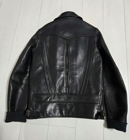 Dry Bones Horse Leather Jacket #QY8T2B
