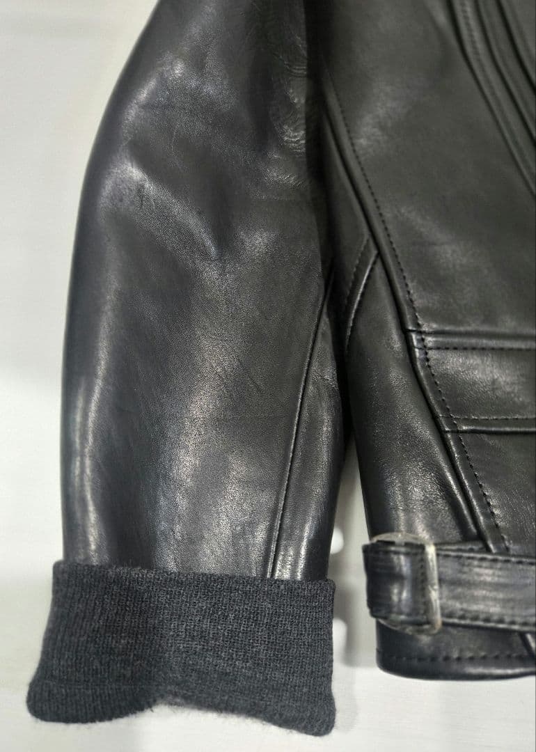 Dry Bones Horse Leather Jacket #QY8T2B