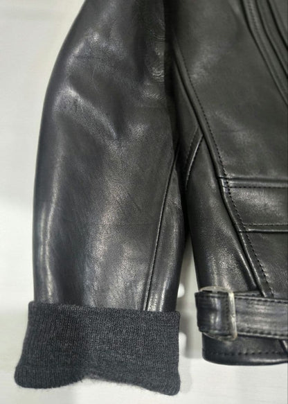 Dry Bones Horse Leather Jacket #QY8T2B