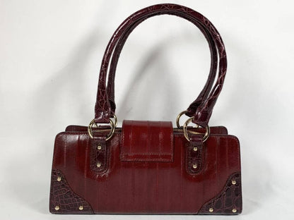 Dolce & Gabbana Eel Skin Leather Handbag Exotic Mint #QYGXS8