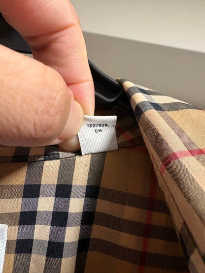 Burberry long-sleeved shirt #QY980B