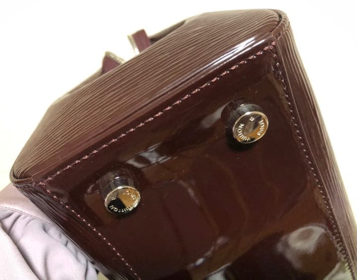 Louis Vuitton Blair MM Epi Leather 2way Dark Red #QY8KOV