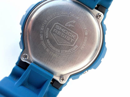 G-SHOCK DW-6900MM Crazy Colors Blue Inverted LCD #QYA3RD