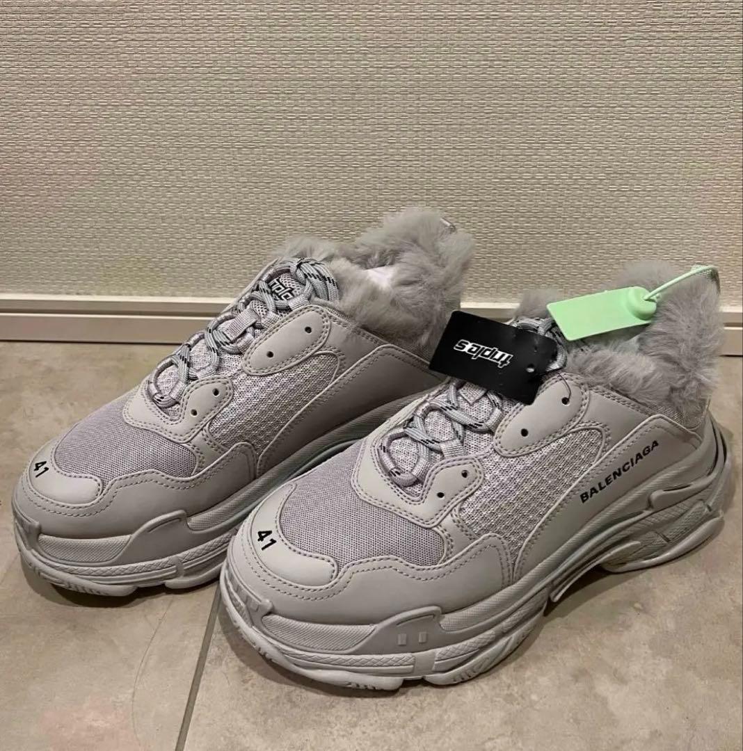 BALENCIAGA Triple S 41 Grey Balenciaga Sneakers #QYI0TK
