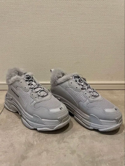 BALENCIAGA Triple S 41 Grey Balenciaga Sneakers #QYI0TK