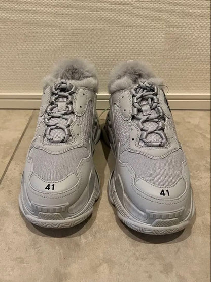 BALENCIAGA Triple S 41 Grey Balenciaga Sneakers #QYI0TK