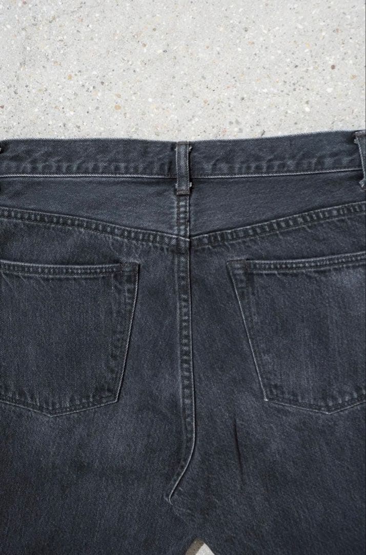 comoli 5p denim size 2 faded black #PCHTTE