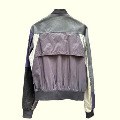 Maison Martin Margiela patchwork leather jacket #QY72Q0