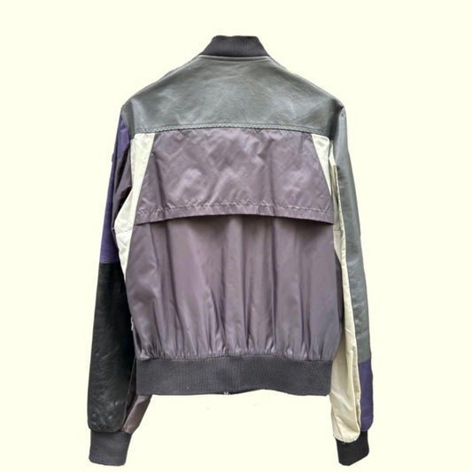 Maison Martin Margiela patchwork leather jacket #QY72Q0
