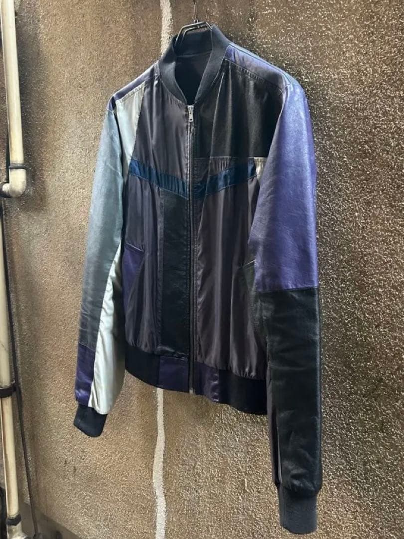 Maison Martin Margiela patchwork leather jacket #QY72Q0