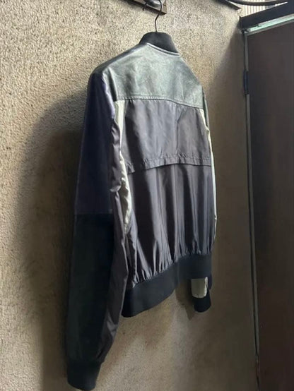 Maison Martin Margiela patchwork leather jacket #QY72Q0