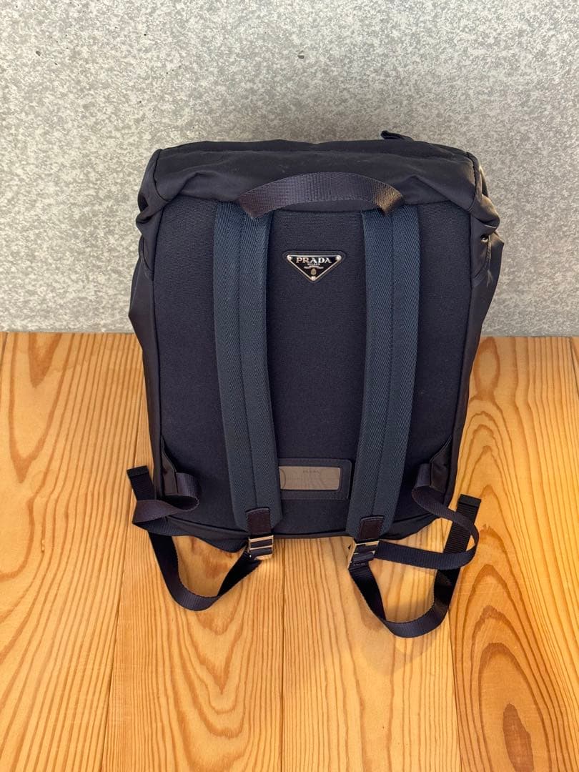 PRADA Backpack Nylon Navy 2014 #QYJIU0