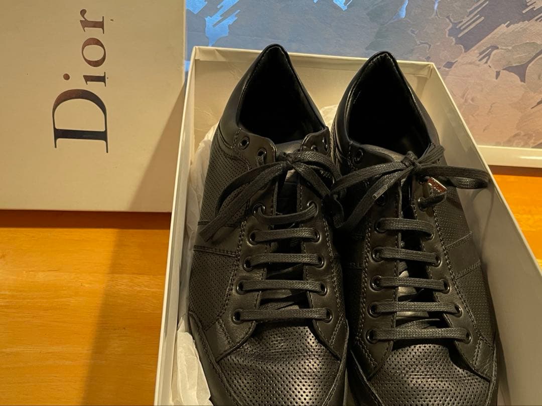 Dior Homme Black Sneakers Size 40.5 #QY0V7D