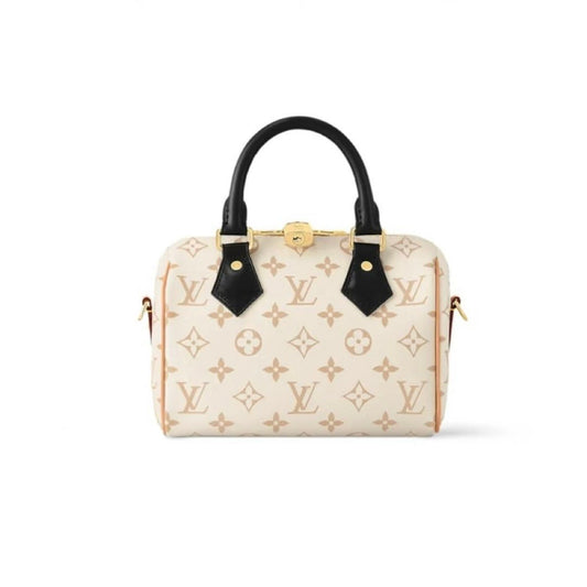 LOUIS VUITTON Monogram d'une Speedy Bandouliere 20 #QY0GBJ