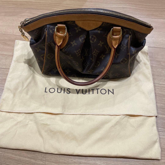 LOUIS VUITTON Dark Brown Handbag #QY31KM