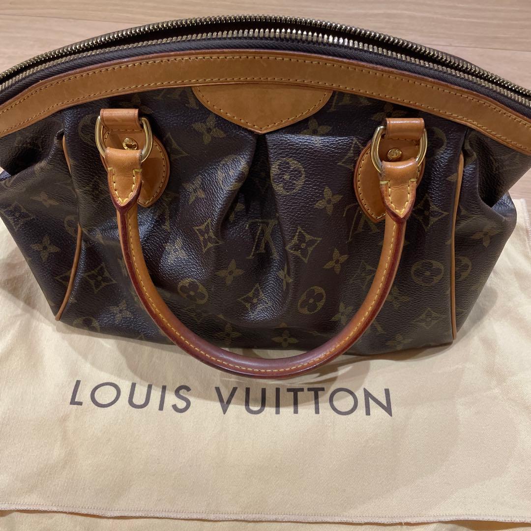 LOUIS VUITTON Dark Brown Handbag #QY31KM