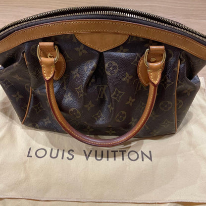 LOUIS VUITTON Dark Brown Handbag #QY31KM