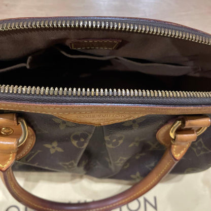 LOUIS VUITTON Dark Brown Handbag #QY31KM
