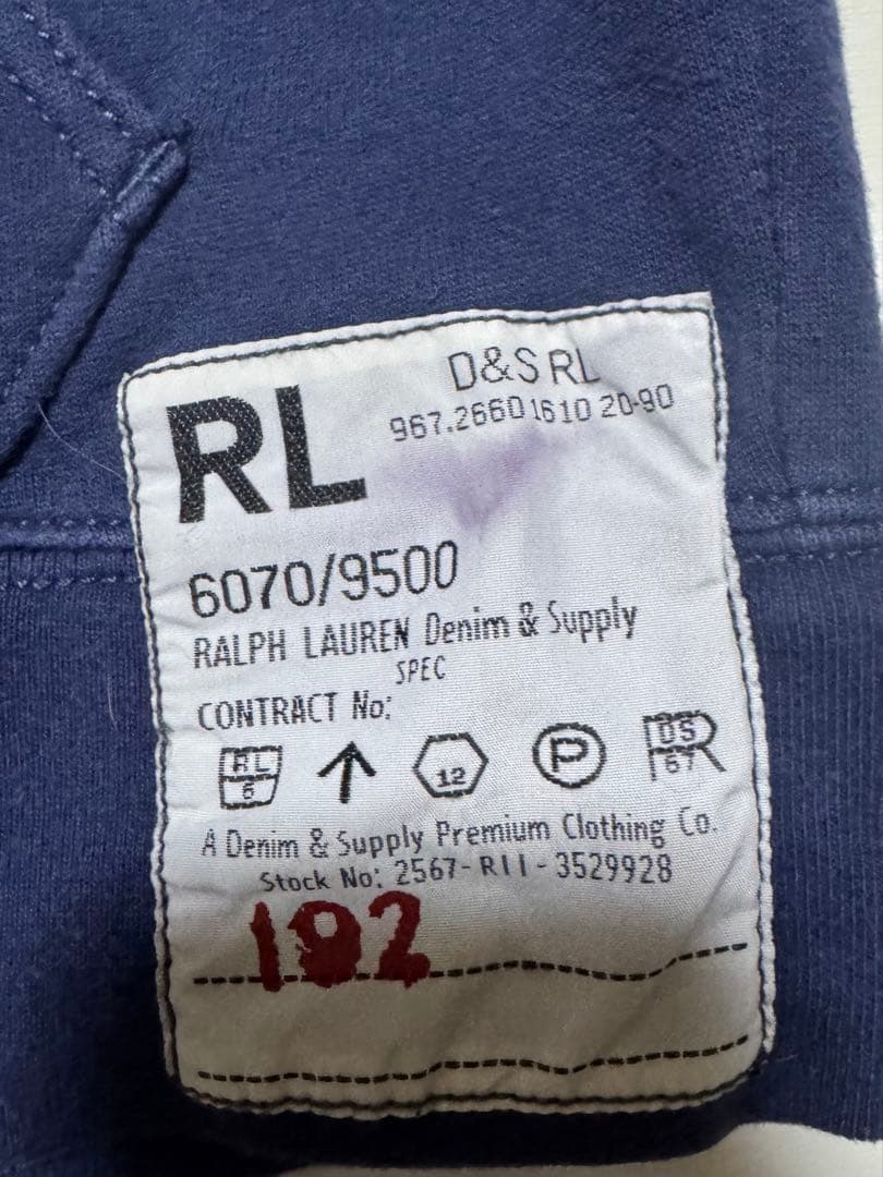 DENIM & SUPPLY RALPH LAUREN M size hoodie #QYIV62