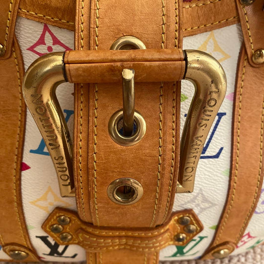 Louis Vuitton Monogram Multicolor Teda PM Bag #QYGJTT